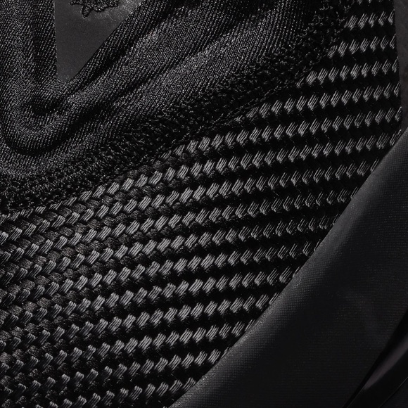 Nike LeBron James Soldier XIV 14 Triple Black Blackout Size 9 New - Picture 13 of 14